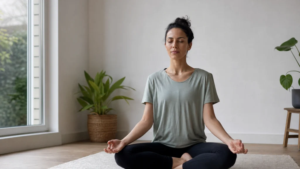 Illustration éditoriale pour l’article « Atteindre la méditation ultime pour apaiser votre esprit »